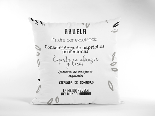 Cojin Abuela Mensaje