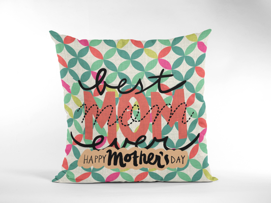 Cojin Best Mom Mensaje
