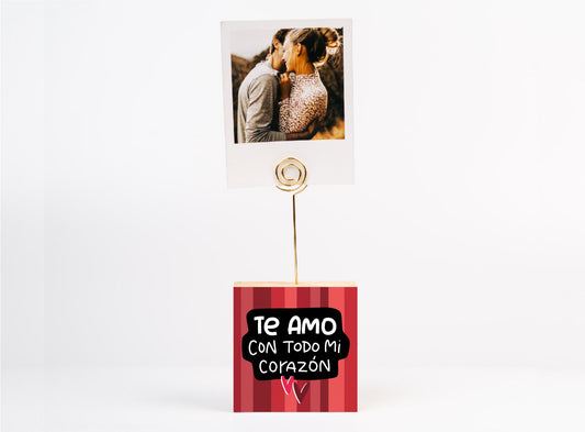WOODSTAND Te amo con todo mi corazón