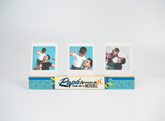 Aprender de ti  Wood Polaroid